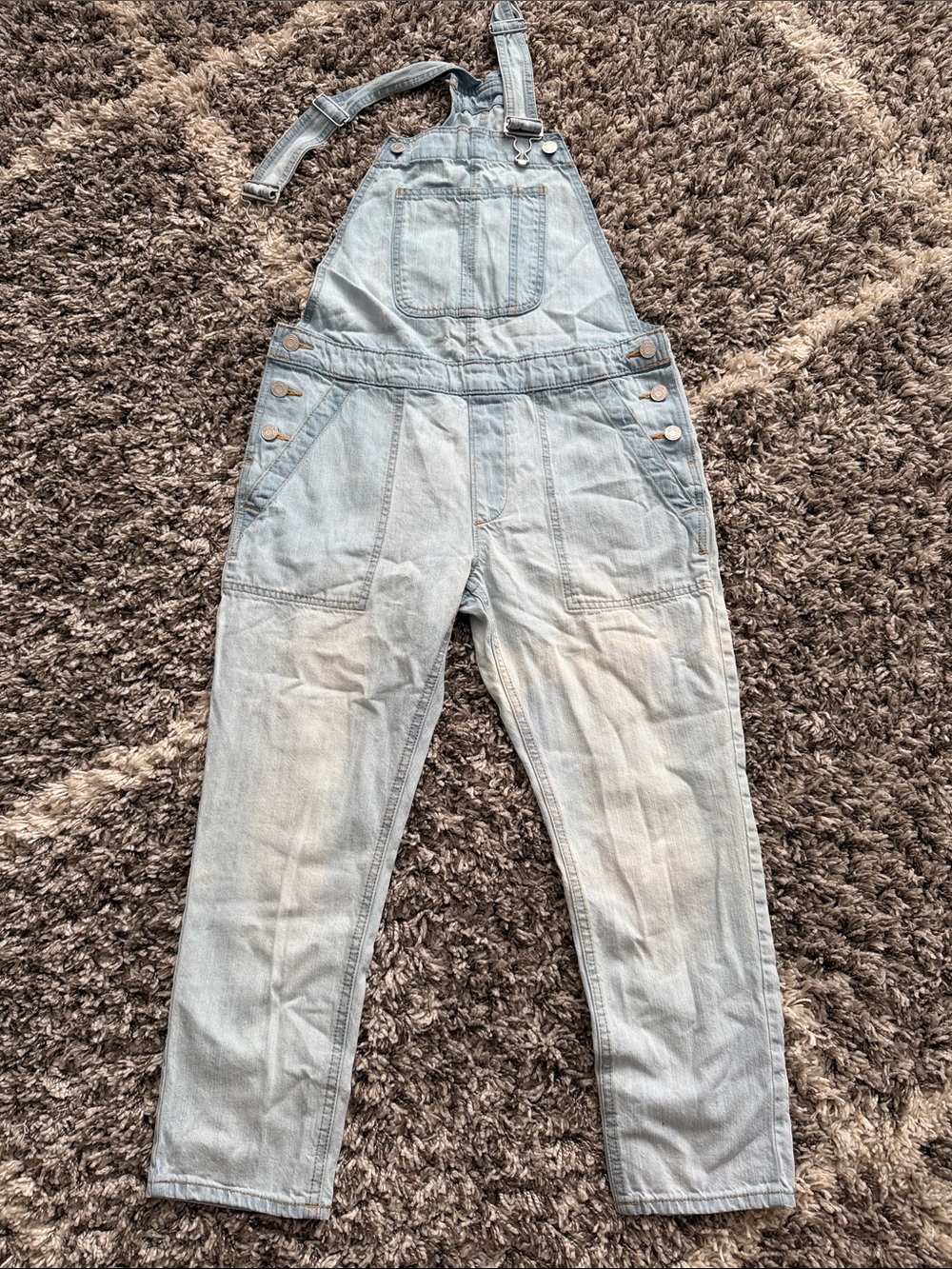 GAP Light Wash Blue Women’s Denim Overalls